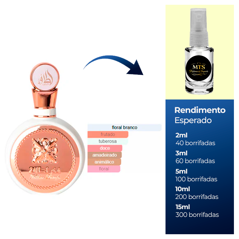 FAKHAR ROSE LATTAFA - (Decant) - Imagem 2