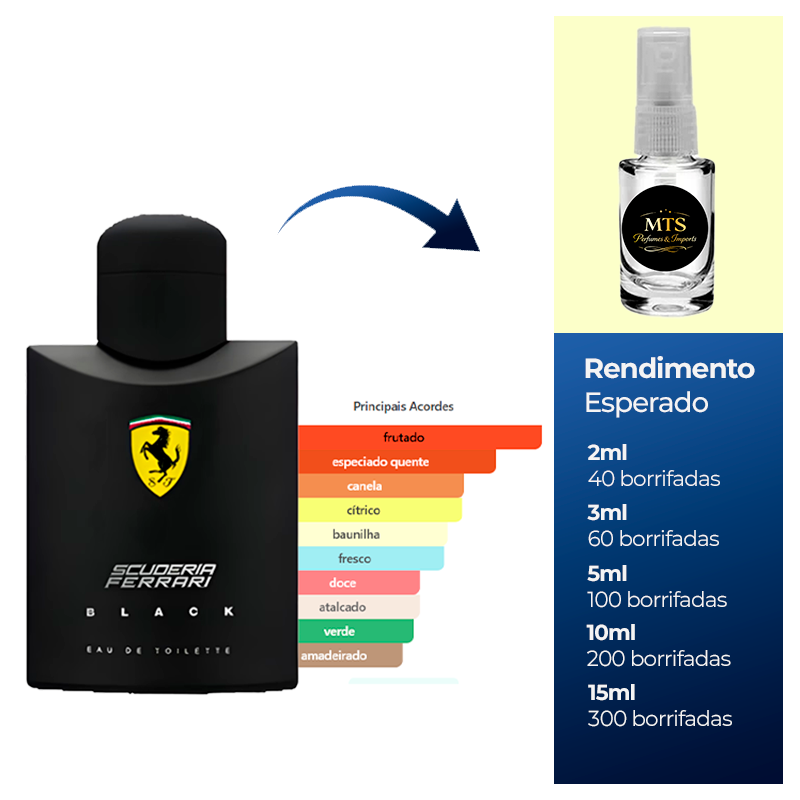 FERRARI SCUDERIA BLACK - (Decant) - Imagem 2